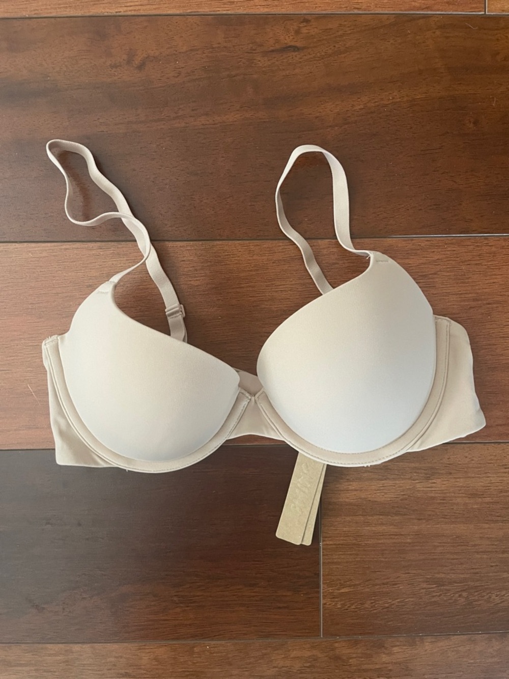 SKIMS Fits Everybody Push Up Demi Bra | Size 34B | Mica | NWT